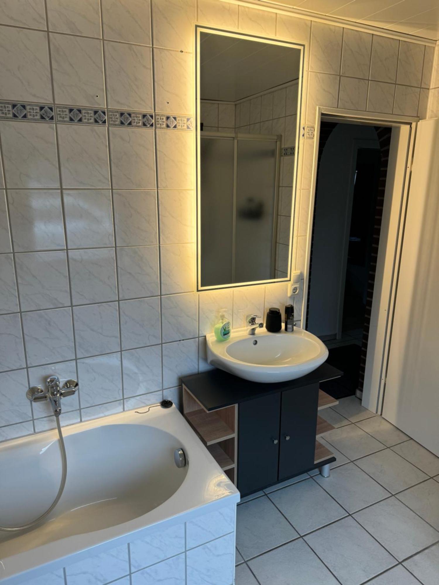 Ruhige Wohnung In Nethen Beim Beach Club 拉斯特德 外观 照片